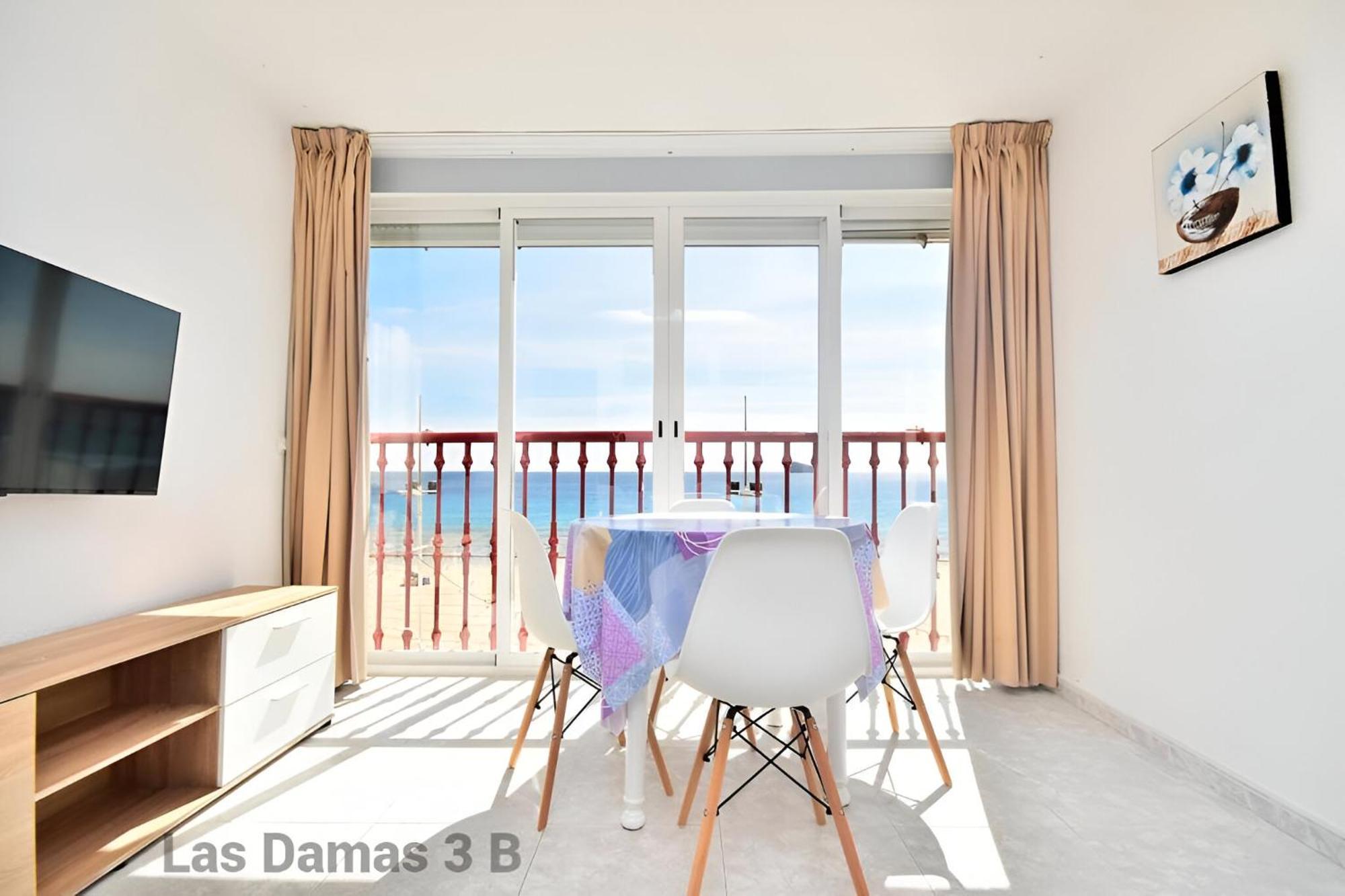 Las Damas 3B Beach Front - Pool & Parking Benidorm Exterior foto