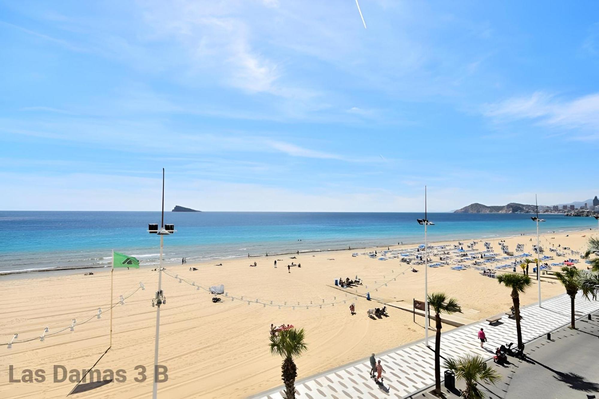 Las Damas 3B Beach Front - Pool & Parking Benidorm Exterior foto