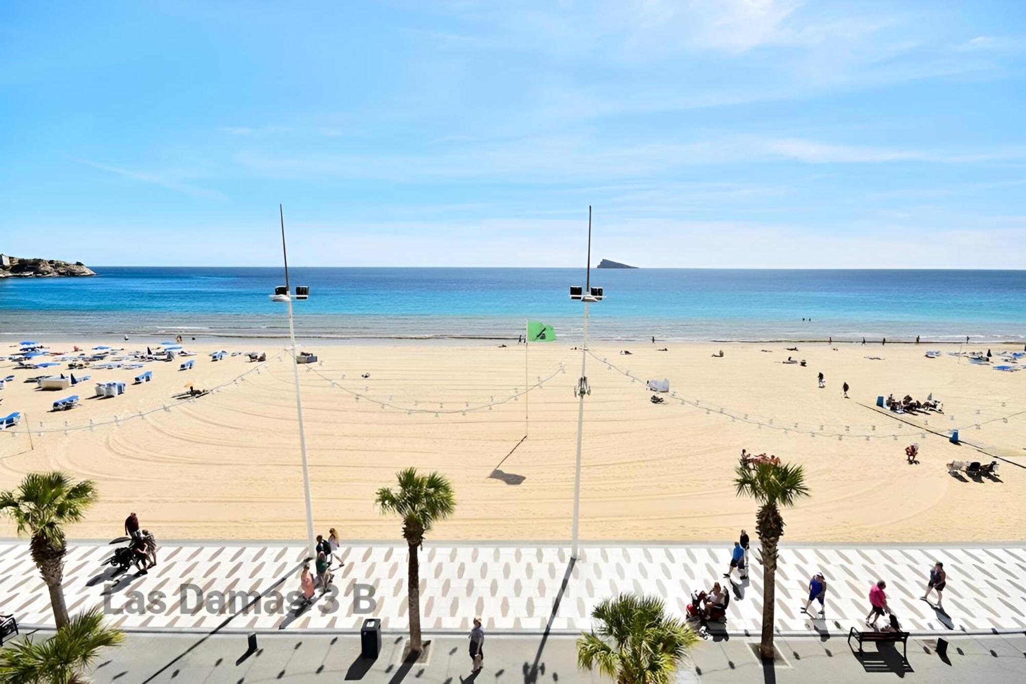 Las Damas 3B Beach Front - Pool & Parking Benidorm Exterior foto